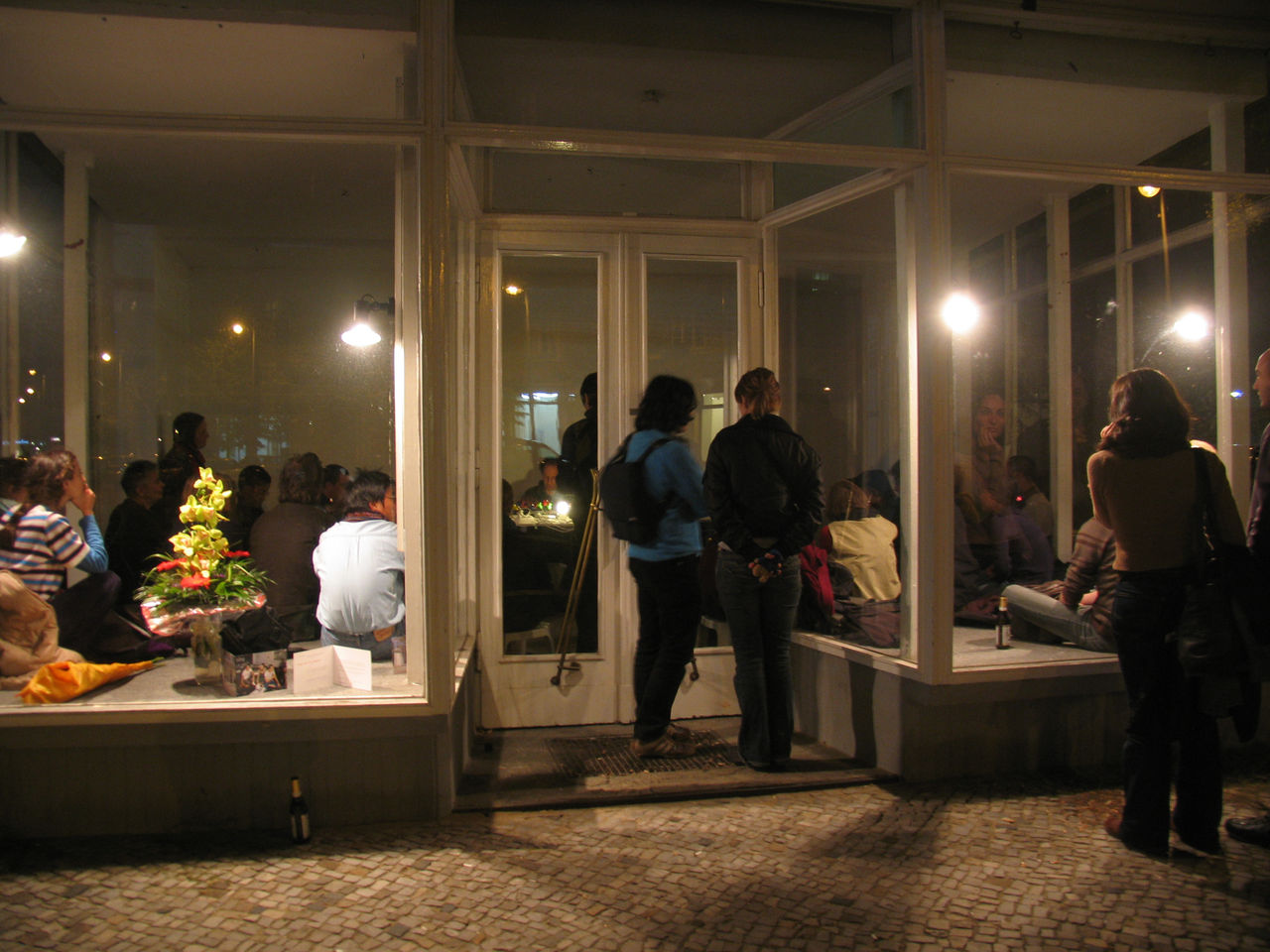 Photographic documentation of RYLLEGA Berlin (Audio-visual performance by Michael Vorfeld, 17 September 2008)